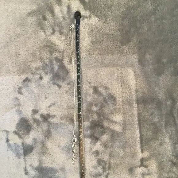 Sterling Silver Multi-Heart Necklace - Picture 6 of 6